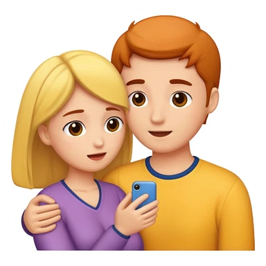 Couple being intimate  sticker