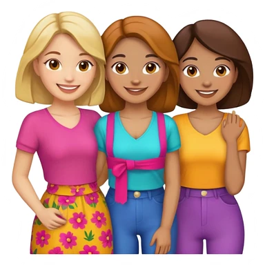 Amigas sticker