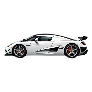 Koenigsegg car sticker