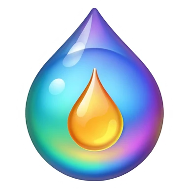 aviation fuel droplet sticker
