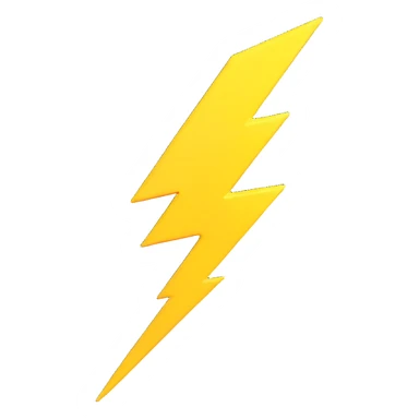 lightning bolt sticker
