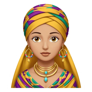 Female gypsy sticker
