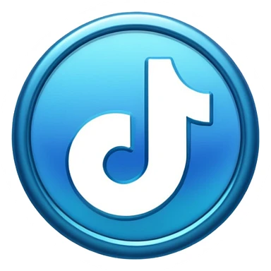 blue tic TikTok verify badge sticker