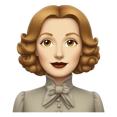 Greta Garbo sticker