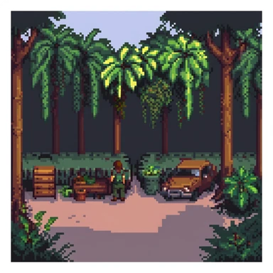 The Last of Us inspired scene sticker