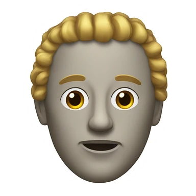 mask of king Baldwin  sticker