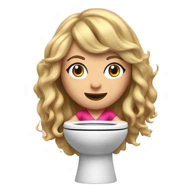skibidi toilet taylor swift sticker