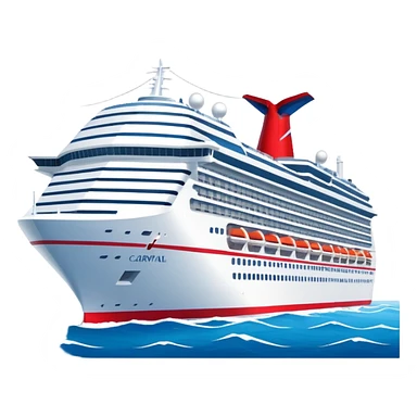 Carnival cruise ship sticker