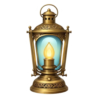 Ghost Light Lantern sticker