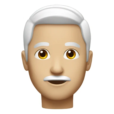 generate a white person sticker