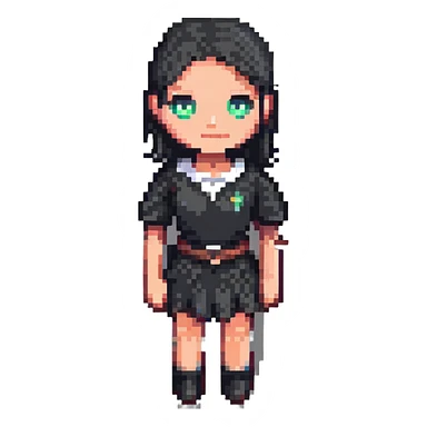 female human character sticker