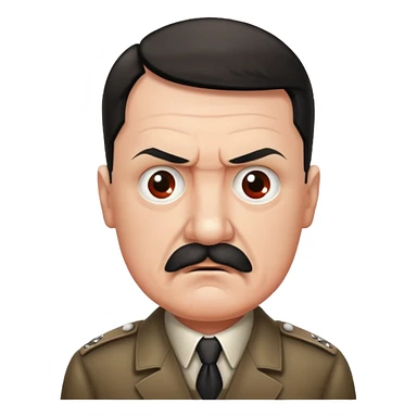 make a hitler emoji sticker