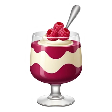 Panna cotta sticker