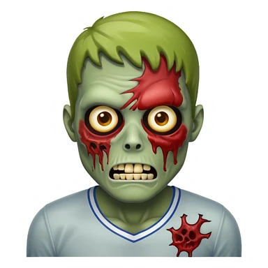 sportmen zombie sticker