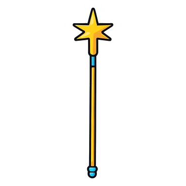 magic wand sticker