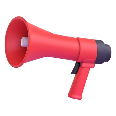 megaphone sticker
