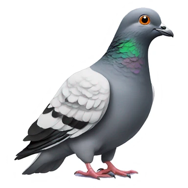 Pigeon DJ sticker