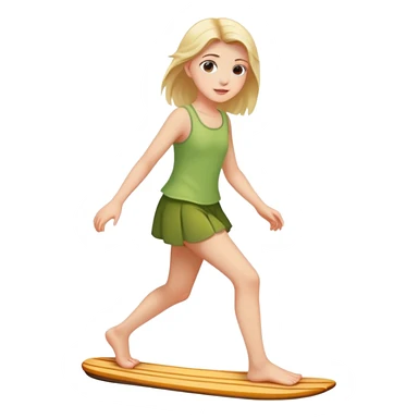 Girl without pants sticker