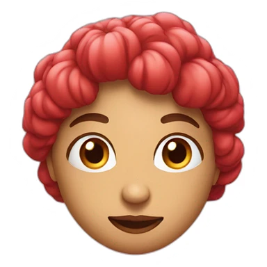 Une métisse avec un grand coeur sticker