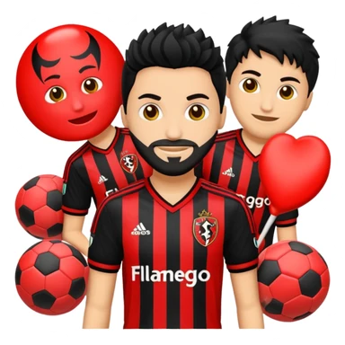 Emogis flamengo fc sticker