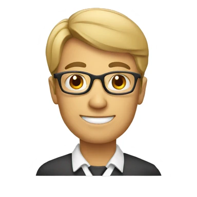 teacher with book sticker