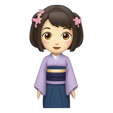 kyoto girl sticker