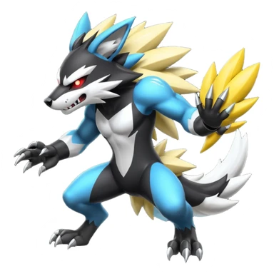 Obstagoon-Zeraora-fusion  sticker