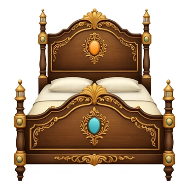 vintage antique old academia wooden aesthetic bed sticker