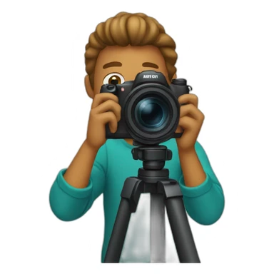 behind the camera sticker