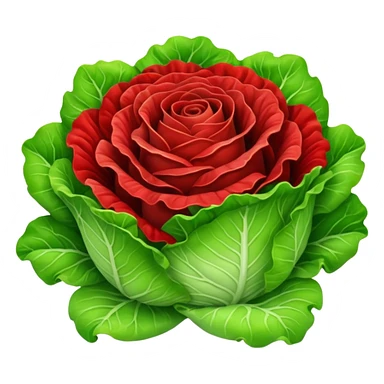 Lolla Rossa lettuce sticker
