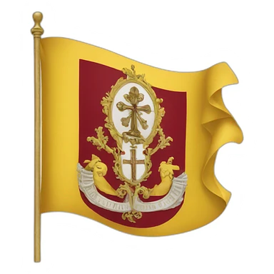 Vatican flag sticker