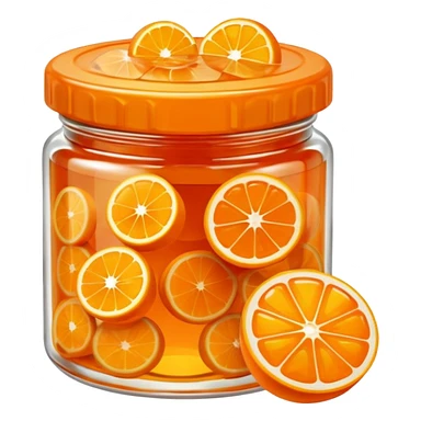 orange marmalade sticker