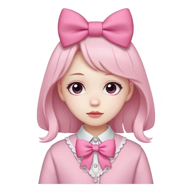 jirai kei bow sticker