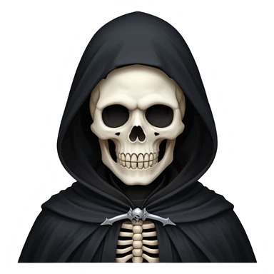 Grim Reaper gothic  sticker