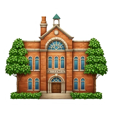 Vintage academia university  sticker