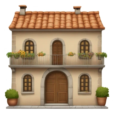 Italian house  sticker