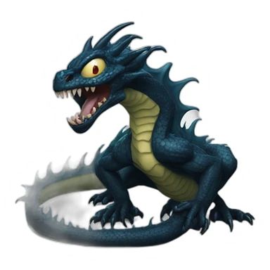 venom symbiont dragon sticker