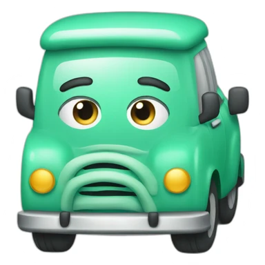 Mobile mint car care sticker