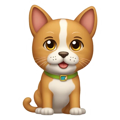 Gato perro sticker