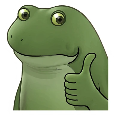 "Fuck" emotion, thumb up sticker