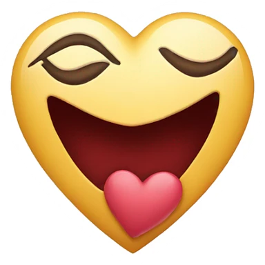 Heart with kiss sticker