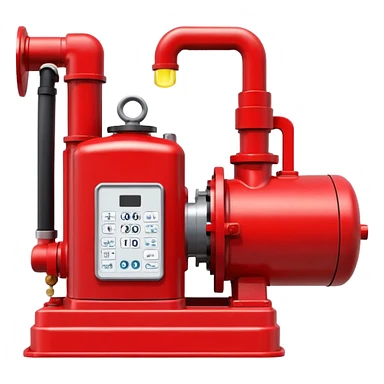 Fire pump sticker