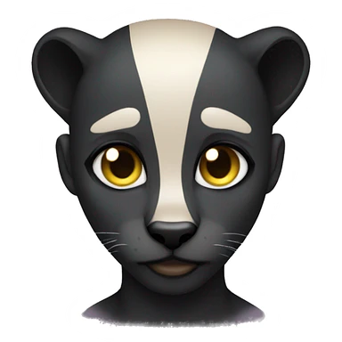 trans panther sticker