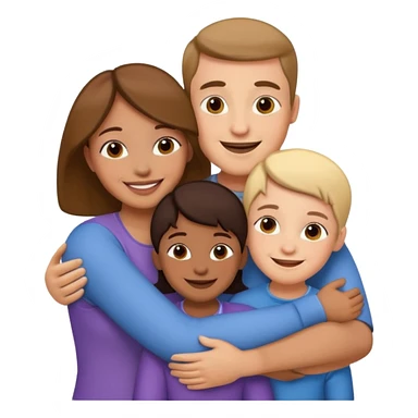 Happy family sticker