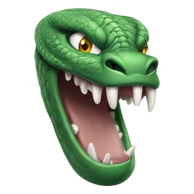 Cobra com bico sticker