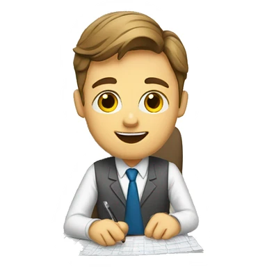 busy season accountant  sticker