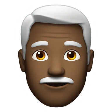 a man with an arrogant look sticker