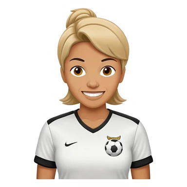 Buck tooth soccer mom sticker