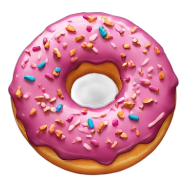 sprinkle donut sticker