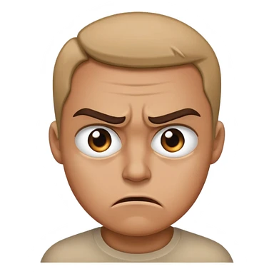 Sad and angry  sticker